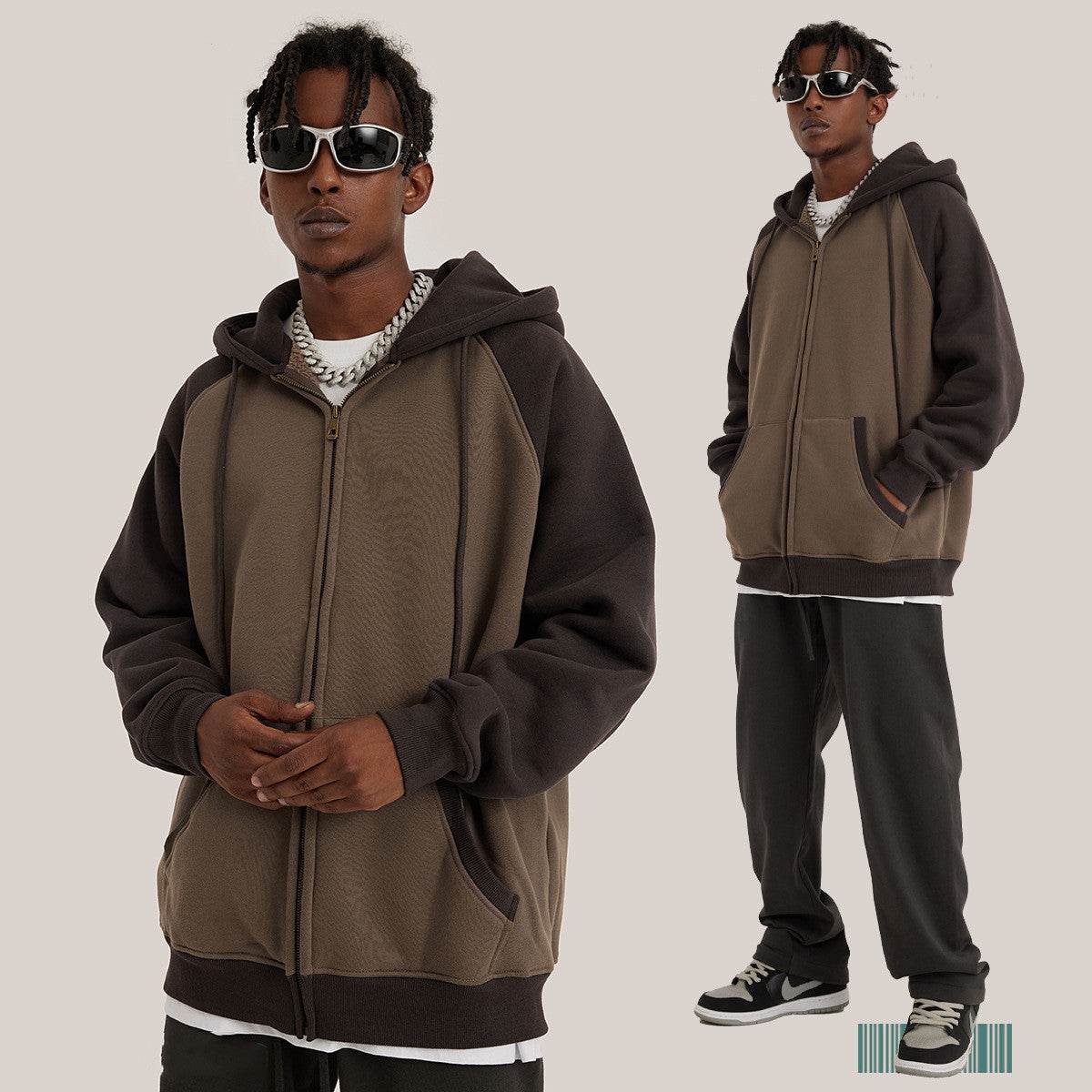 Fashion European And American Loose Hoodie Men MuddyStock