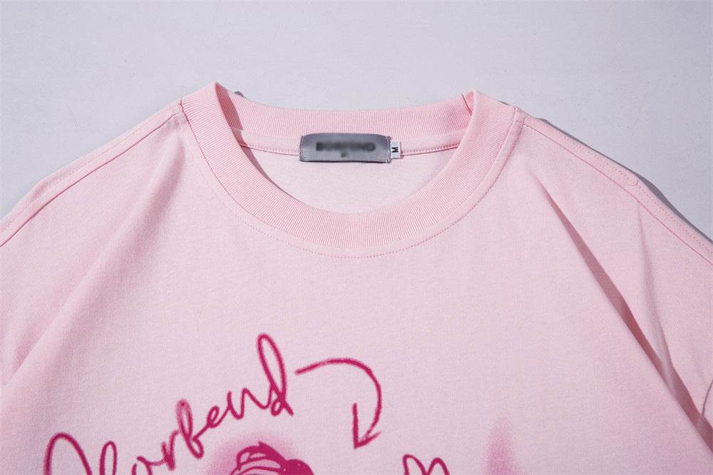 Cartoon Cotton T-shirt For Men And Women MuddyStock