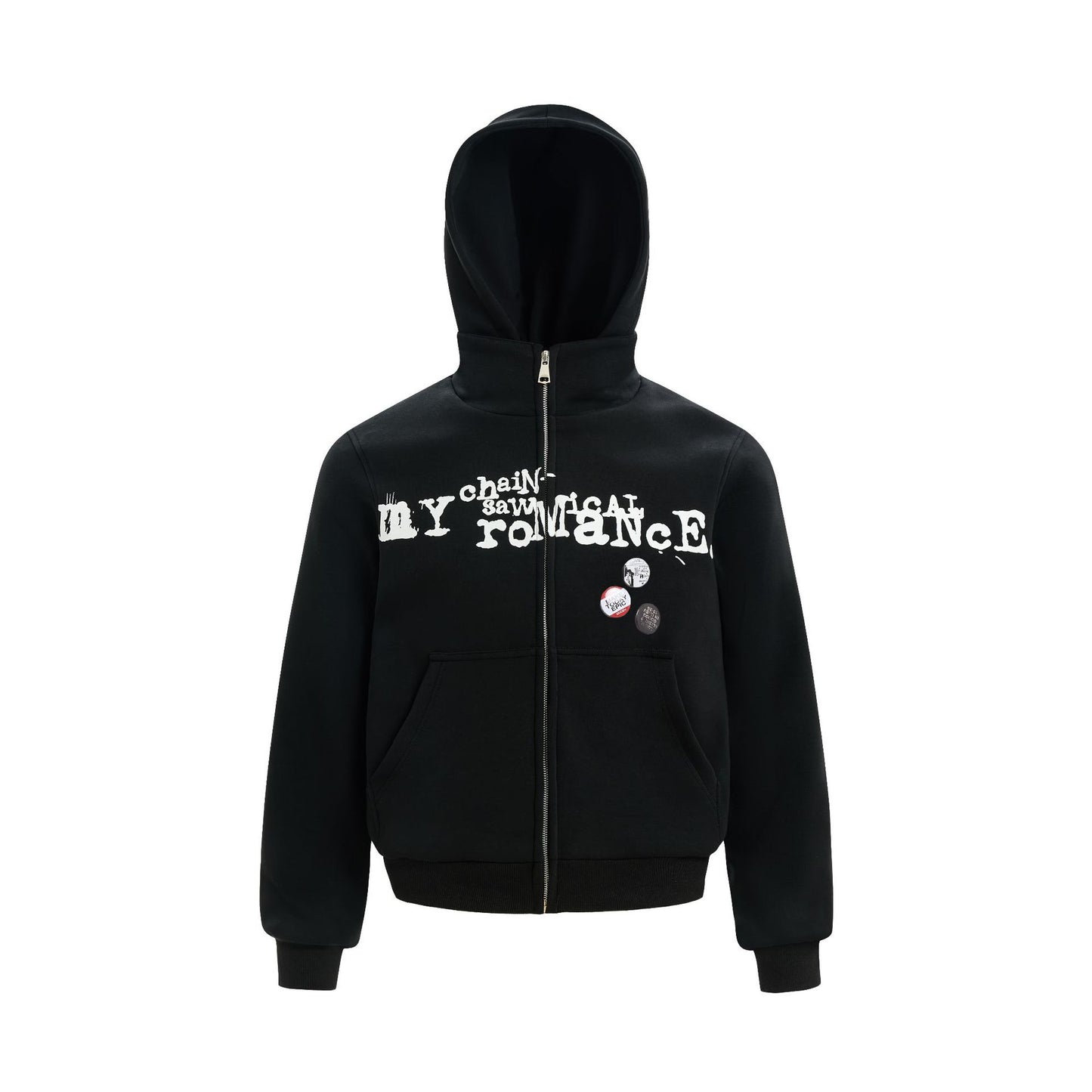 Zipper Hoodie For Men And Women | MuddyStock Originals Black MuddyStock