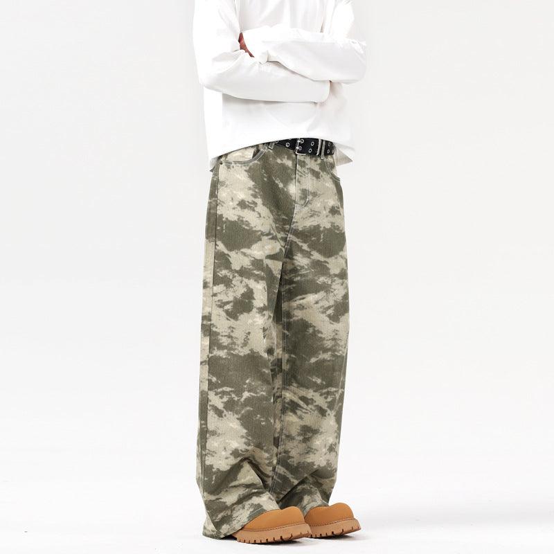All-matching Baggy Straight Trousers For Men All Products