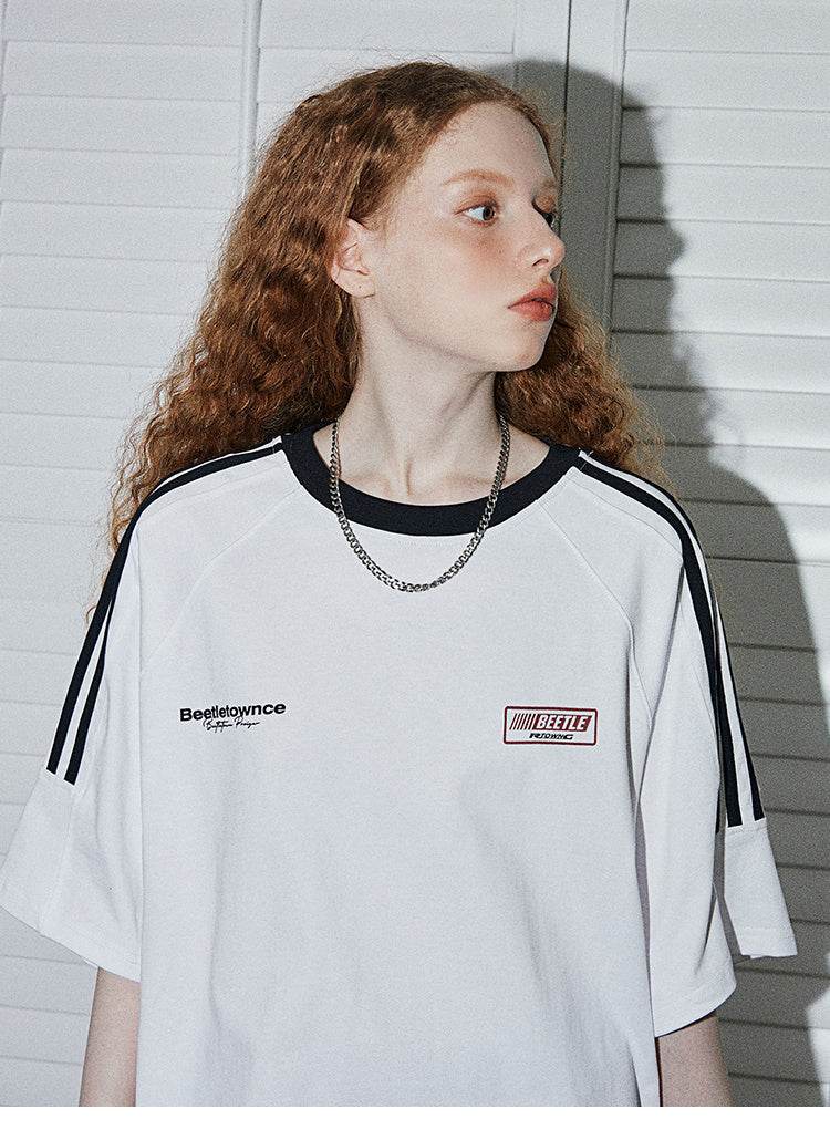 Retro Short Sleeve T-shirt For Women MuddyStock