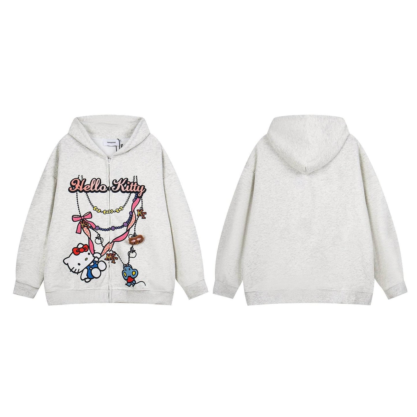 Retro Cartoon Print Loose Casual Hoodie For Women | MuddyStock Originals eprolo