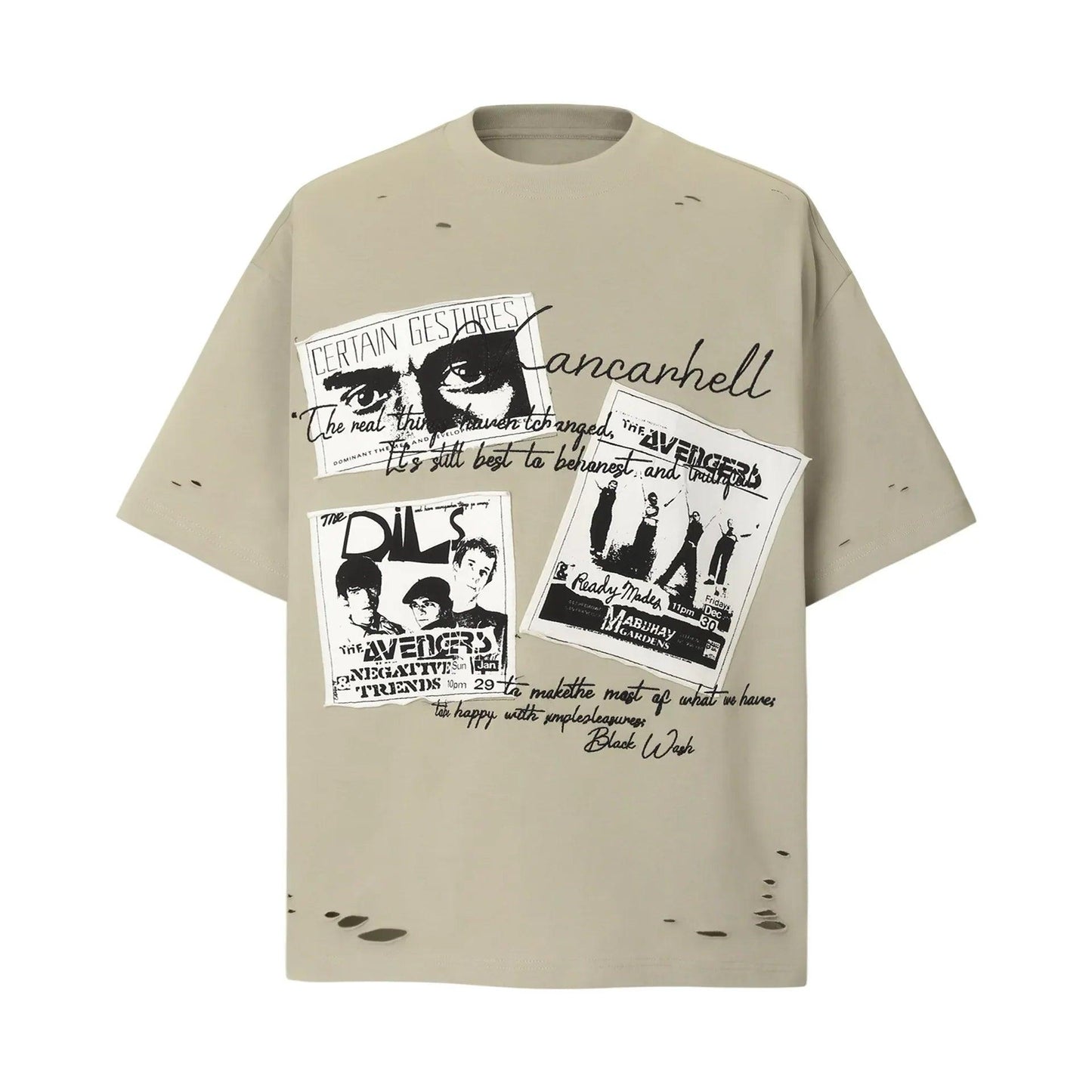 Men's loose short sleeved T-shirt | MuddyStock Originals Apricot