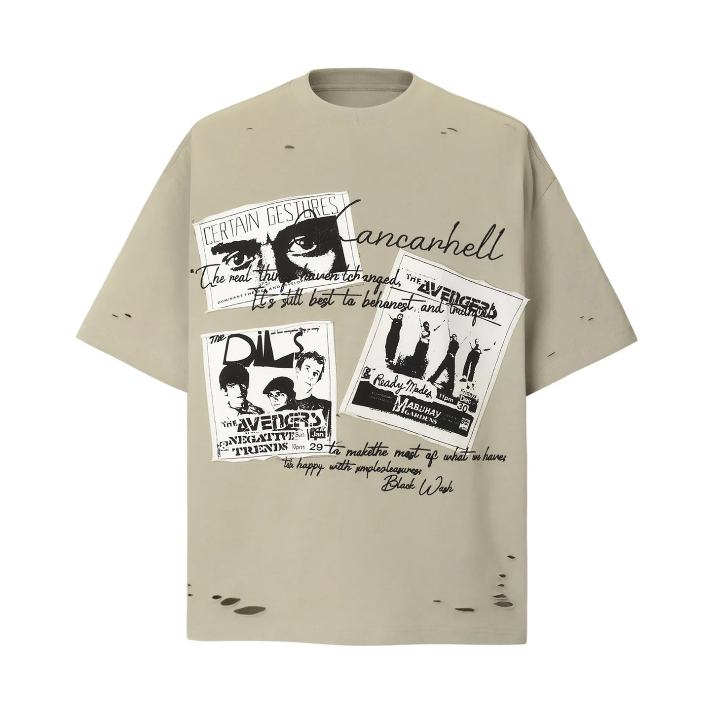 Men's loose short sleeved T-shirt | MuddyStock Originals Apricot eprolo