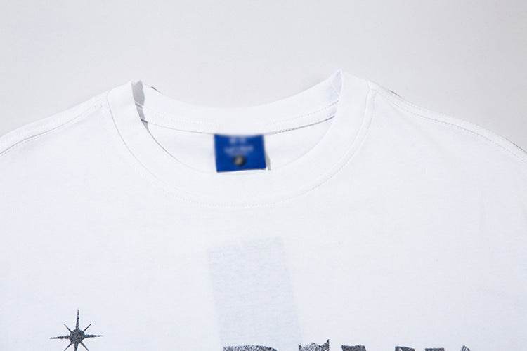 Spider Letter Print Short-sleeve For Men And Women MuddyStock