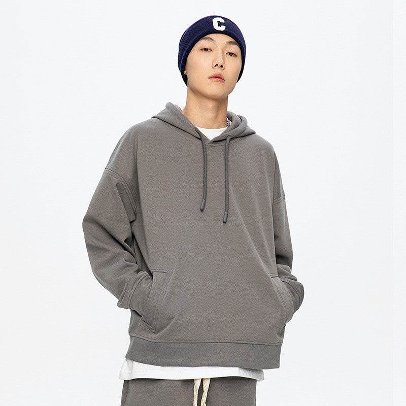 American Retro Loose Fleece Padded Hoodie For Men And Women MuddyStock