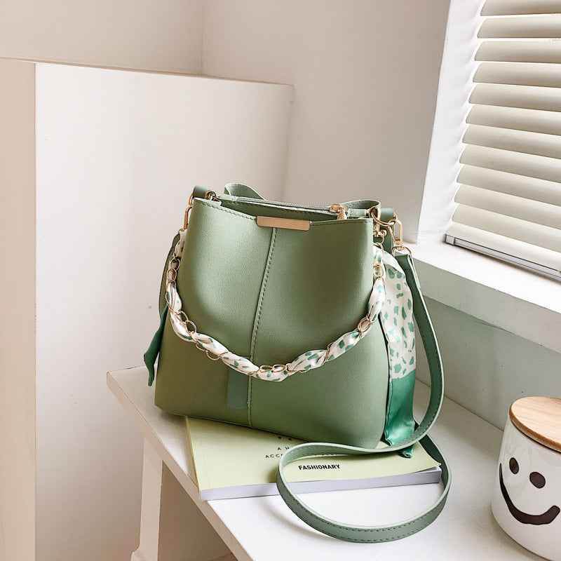 Summer Fashion Shoulder Bag Casual Women Crossbody Bags Green MuddyStock