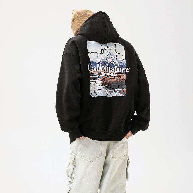 Fashion American Printed Hoodie For Men MuddyStock