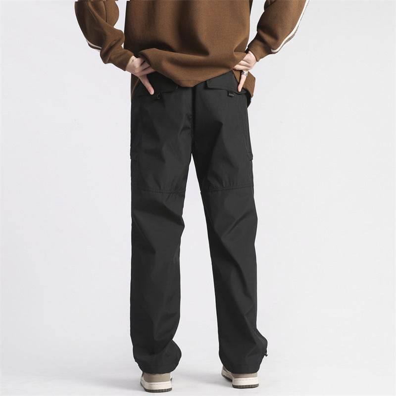 American Mechanical Style Solid Color Workwear Pants Men MuddyStock
