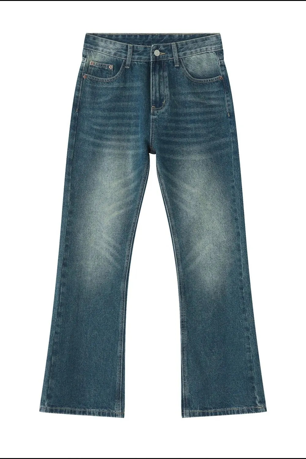 Mid Rise Jeans with Pockets For Men | MuddyStock Originals French Blue MuddyStock