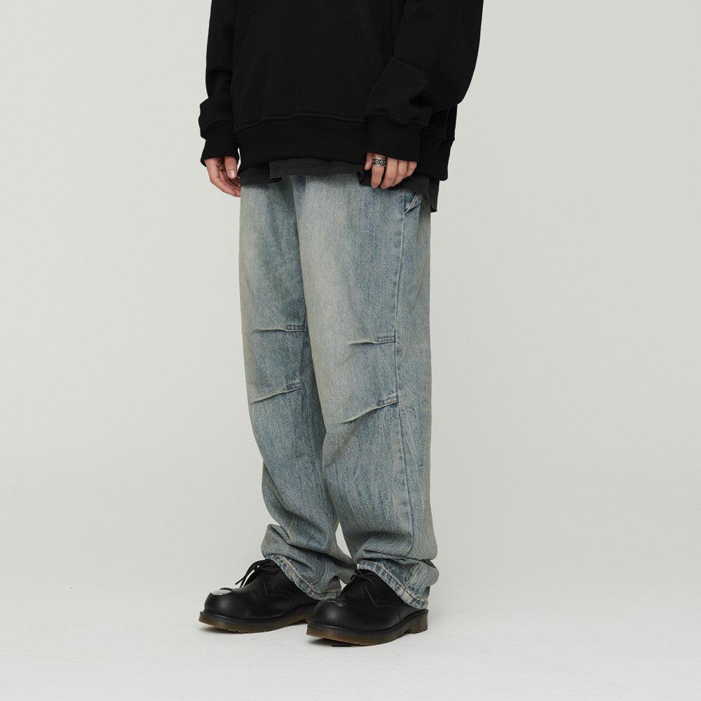 Light Wash Grey Denim Jeans For Men All Products