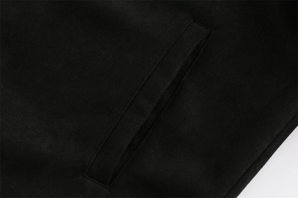 Letter Floral Embroidered Jacket For Men And Women