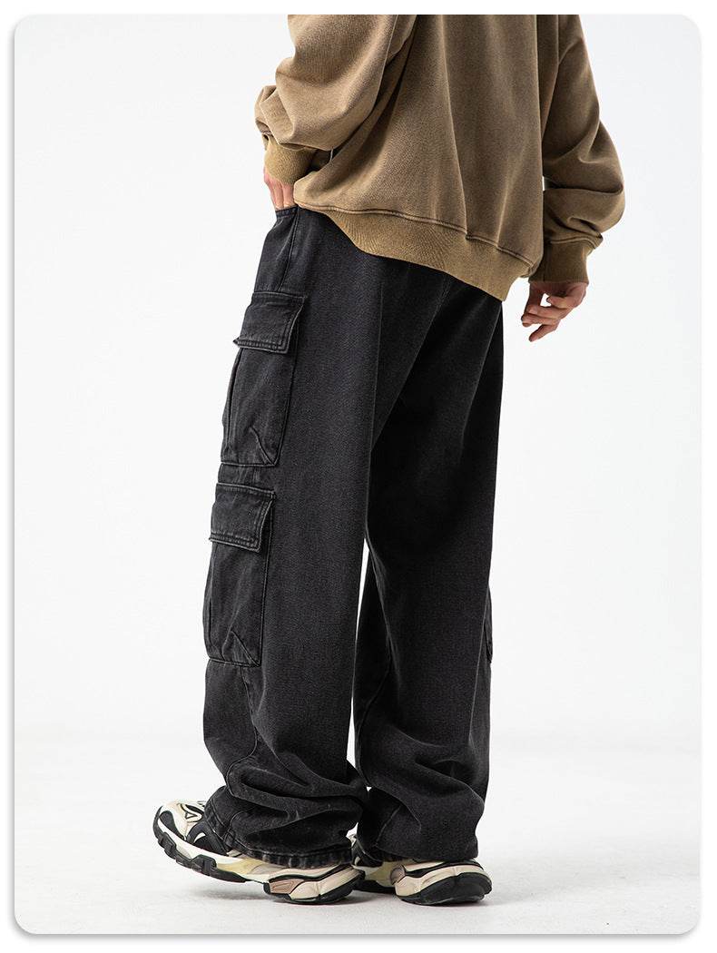 Workwear Multi-pocket Jeans For Men MuddyStock