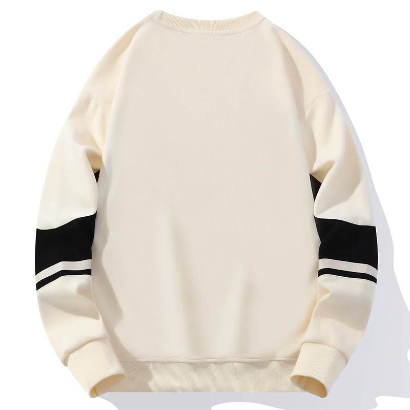 Mens Fashion Print Crew Neck Sweatshirt MuddyStock