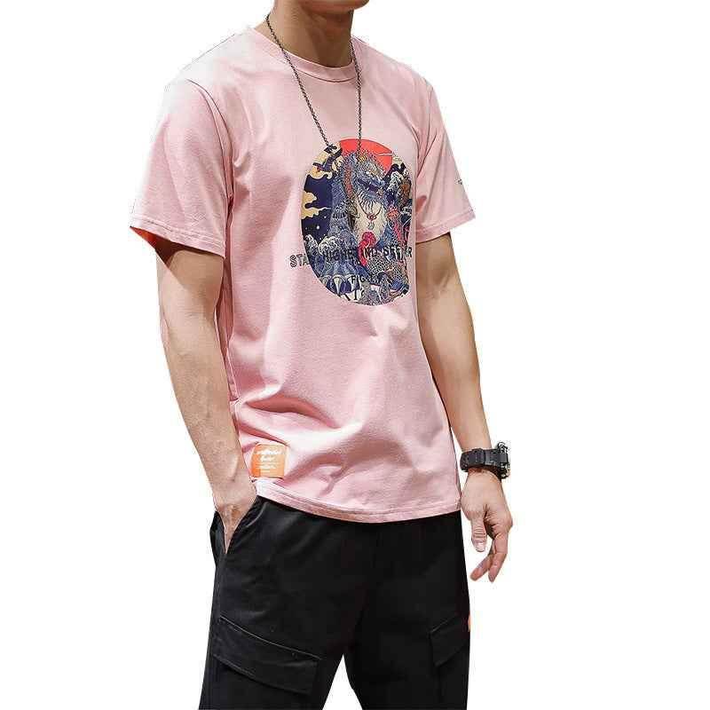 Round neck aesthetic t-shirt MuddyStock t