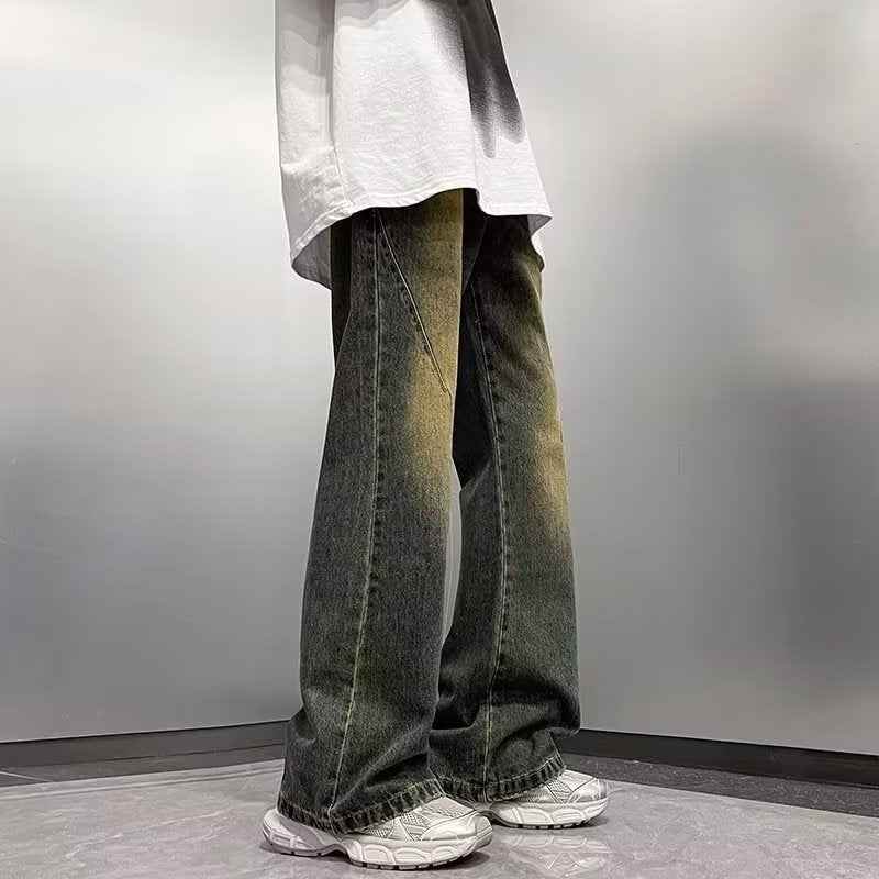American Retro Jeans For Men MuddyStock