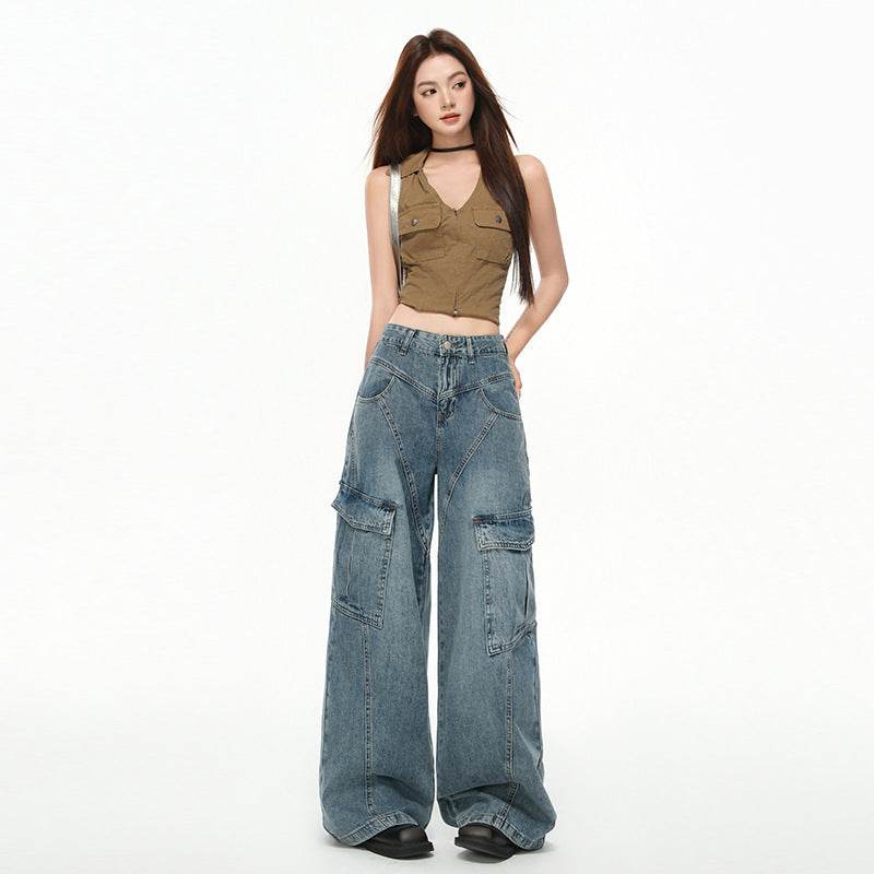 Women's Multi-Pocket Workwear Denim Pants | MuddyStock Originals eprolo