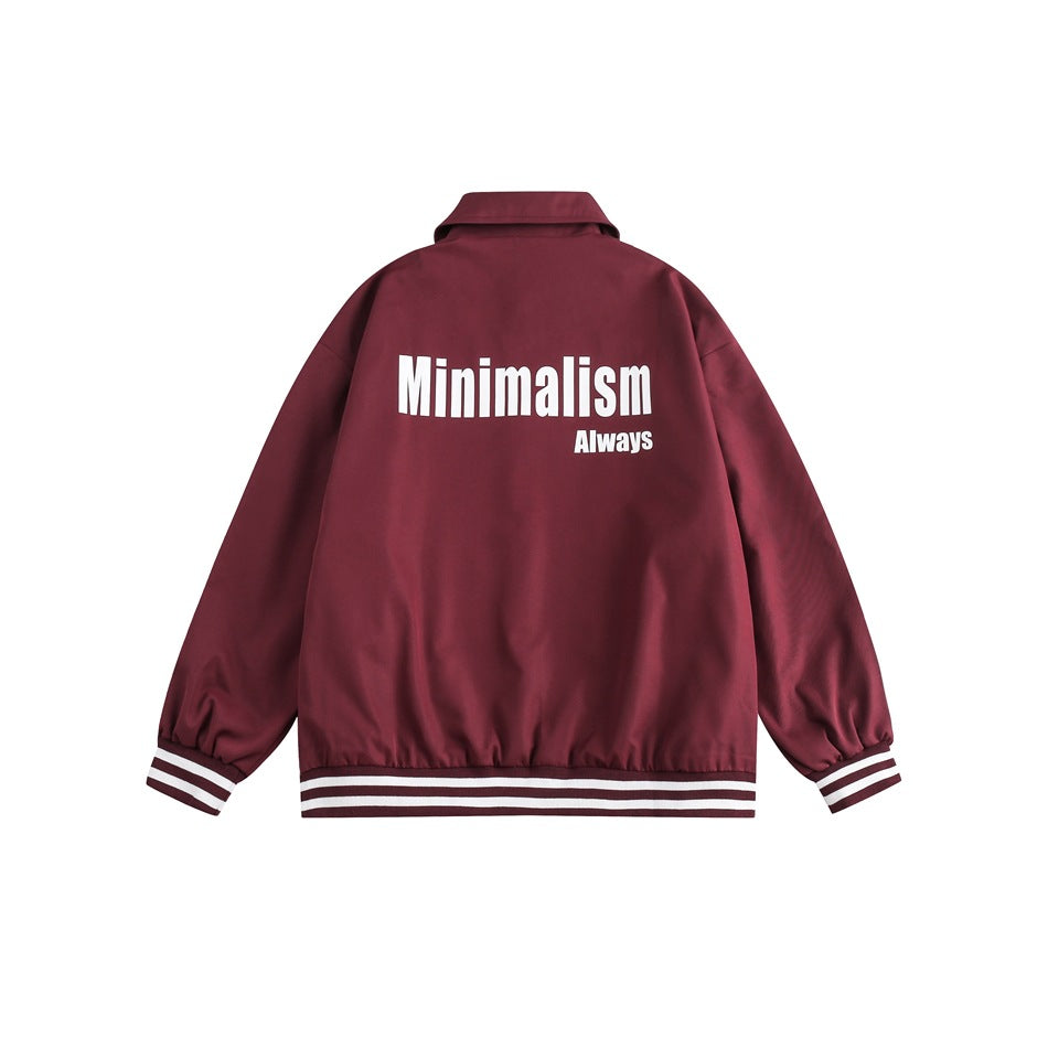 Loose Solid Color Jacket For Men And Women MuddyStock