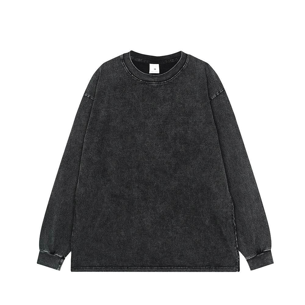 American Retro Long Sleeve T-shirt For Men And Women MuddyStock