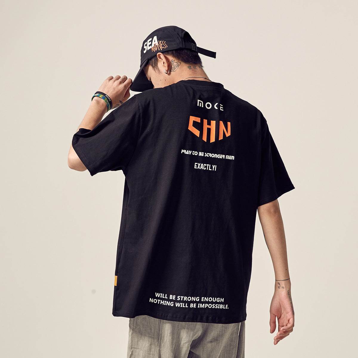 Streetstyle printed T-shirt For Men MuddyStock