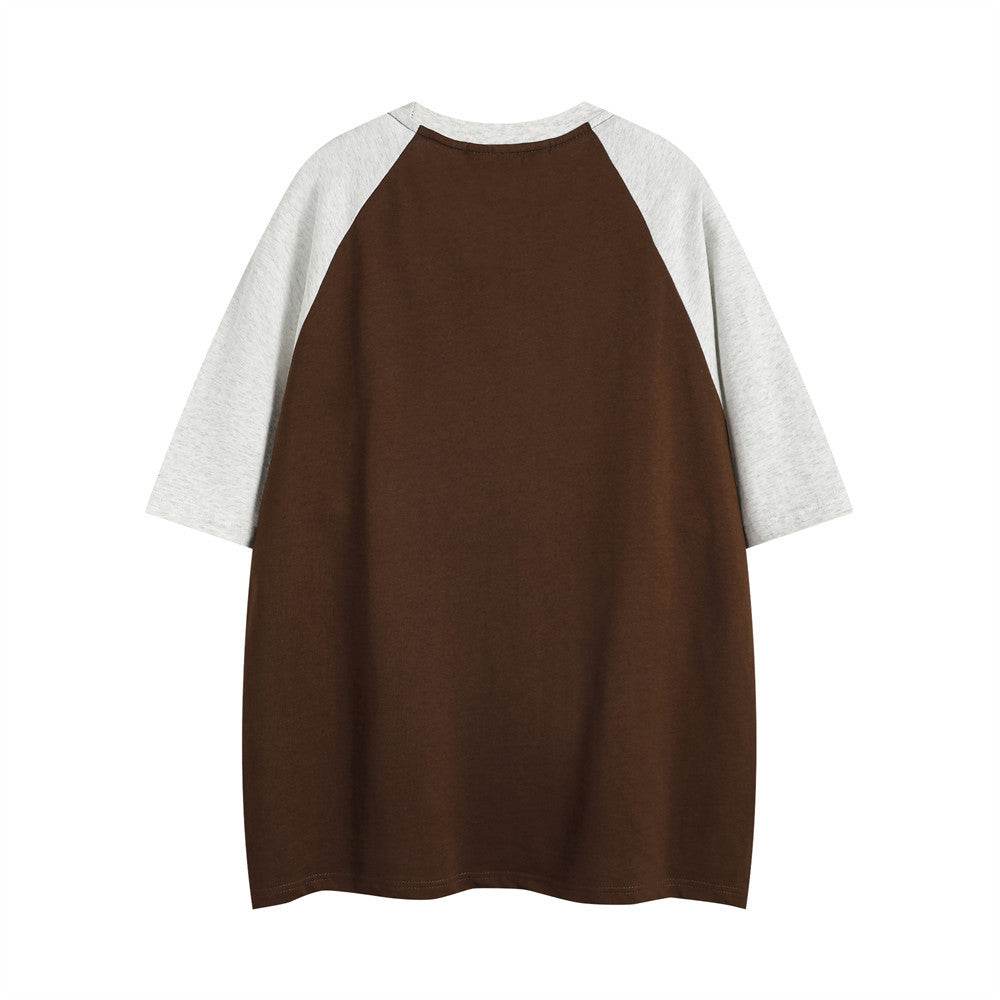 Fashion Loose Letter Short Sleeve T-shirt For Men And Women MuddyStock