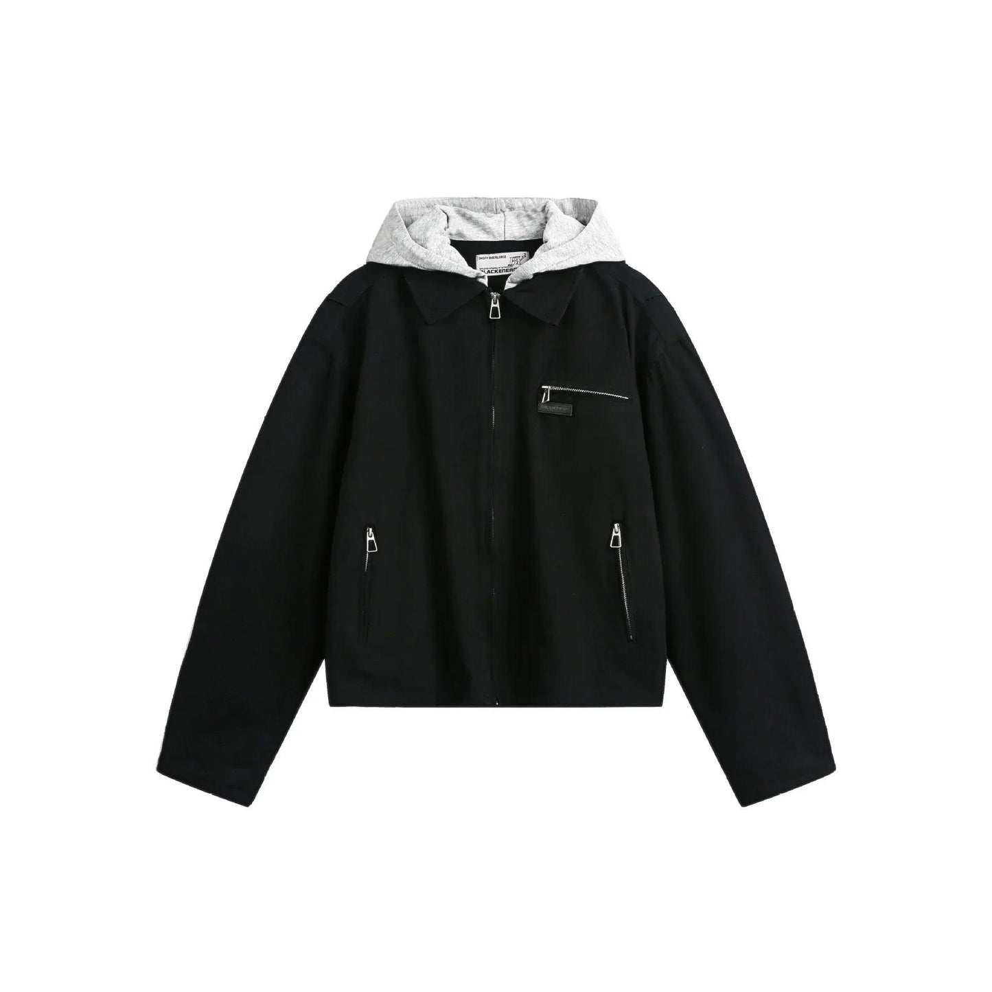 Vintage short jacket for men and women | MuddyStock Originals Black