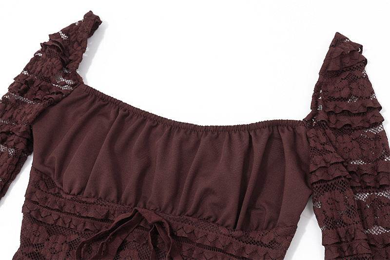 Bell Sleeve Sheath Dress Women MuddyStock