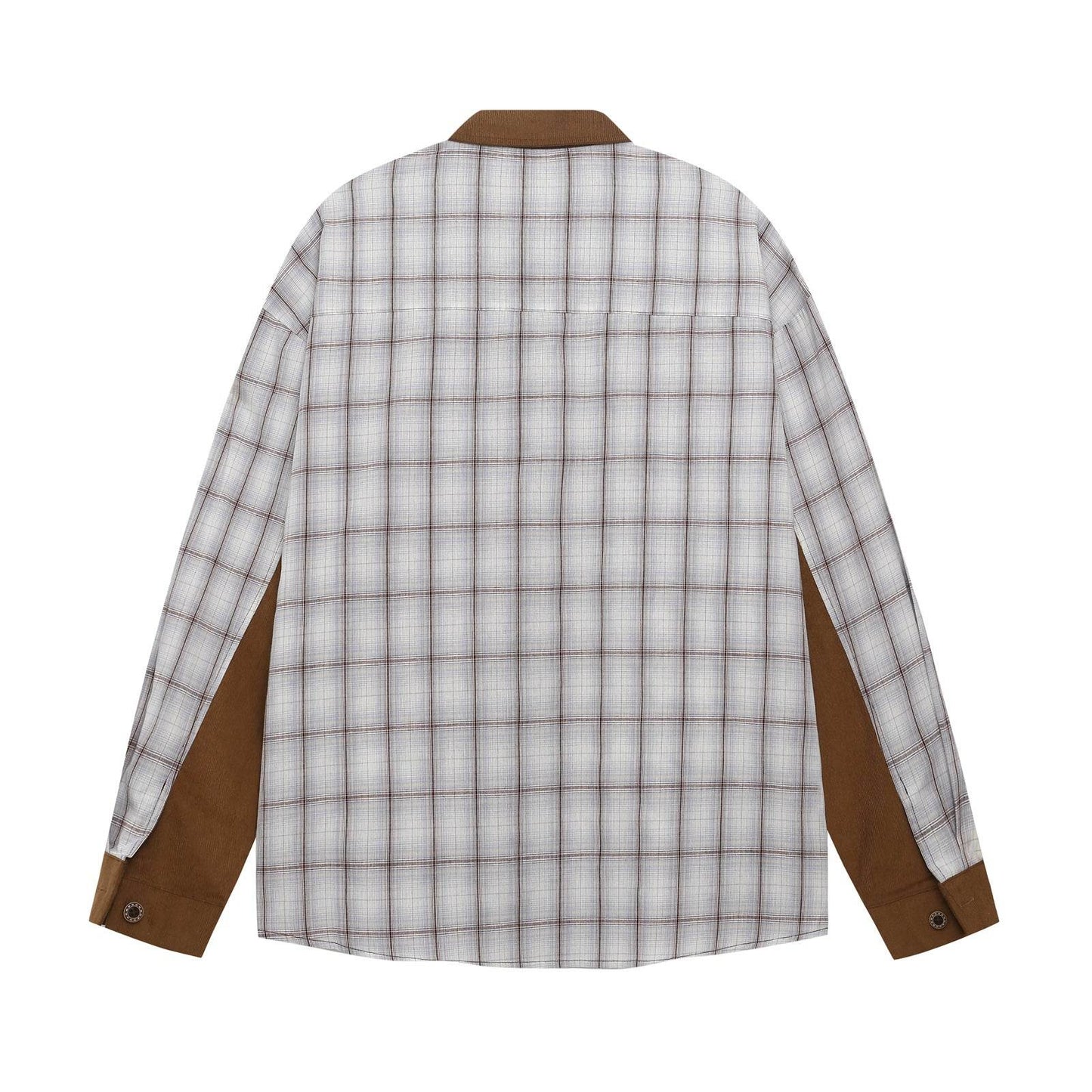Mickey Embroidery Plaid Long Sleeve Shirt For Men And Women| MuddyStock Originals MuddyStock