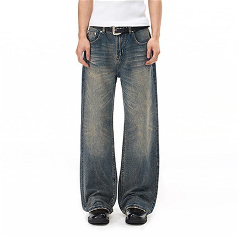 Loose straight leg jeans for men | MuddyStock Originals