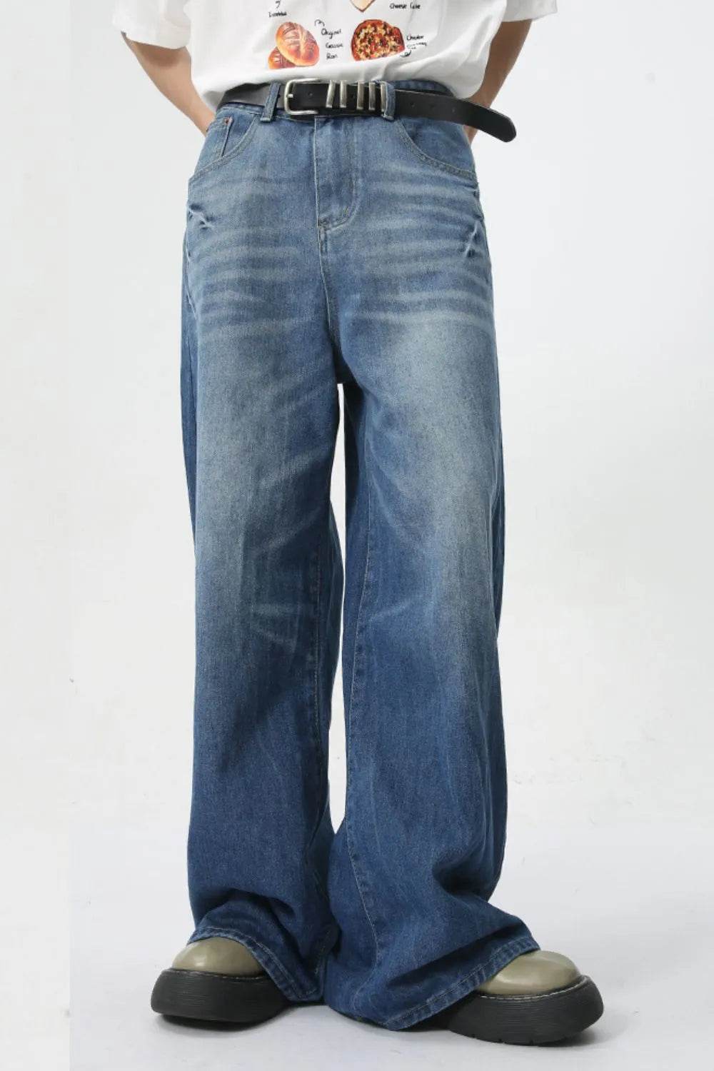 Wide Leg Men's Jeans with Pockets | MuddyStock Originals MuddyStock