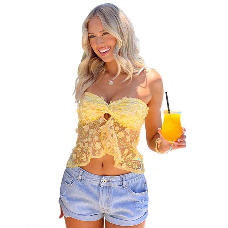 Women's Slim Fit Tube Top MuddyStock