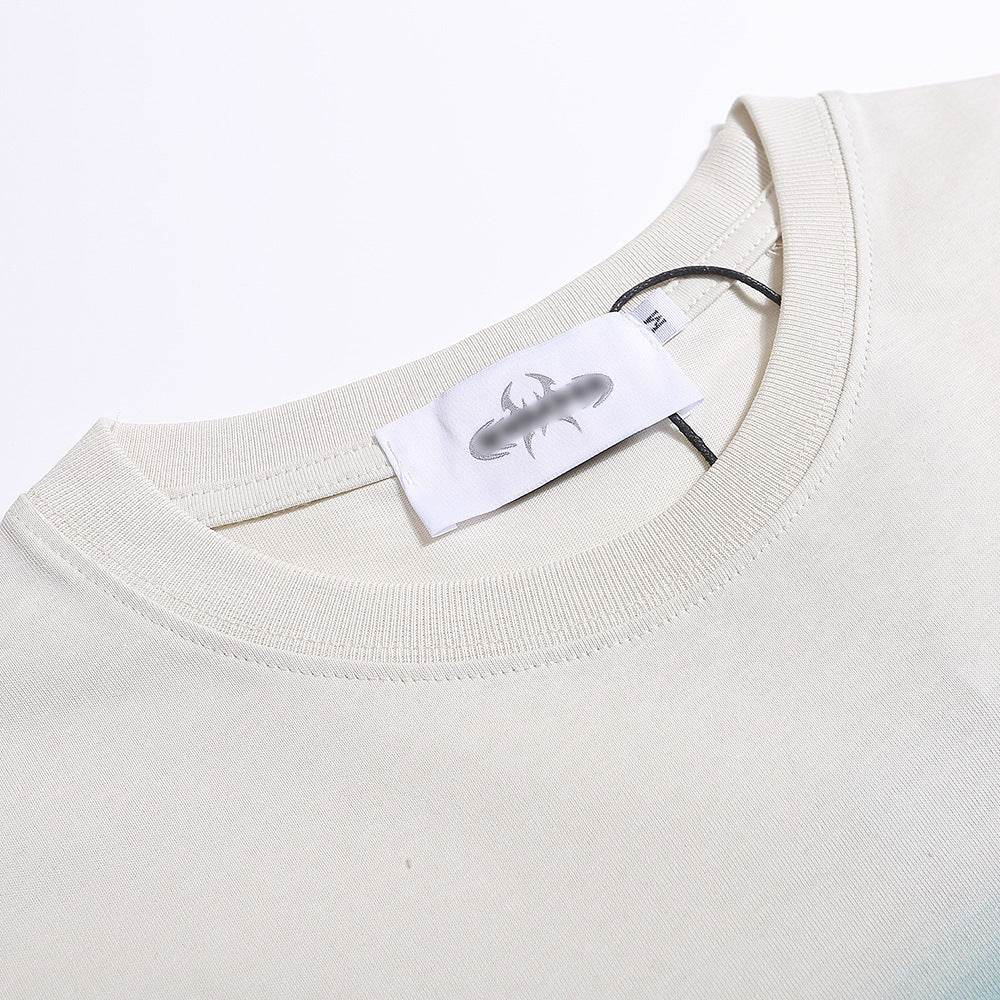 Kitten Print Casual Loose-fitting Pure Cotton Top For Men And Women MuddyStock