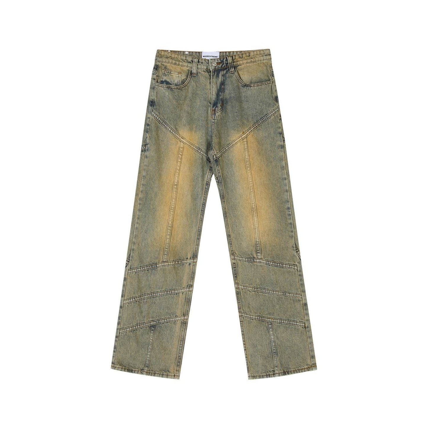 Washed Old Mud Dyed Jeans For Men And Women MuddyStock