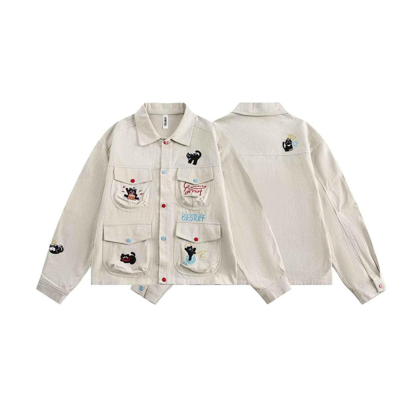 Workwear jacket with multiple pockets for women | MuddyStock Originals