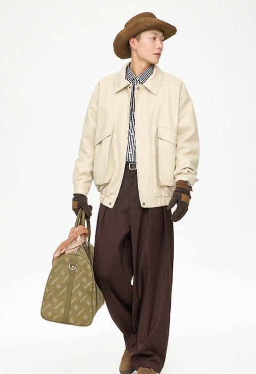 Retro Street Lapel Jacket For Men And Women MuddyStock
