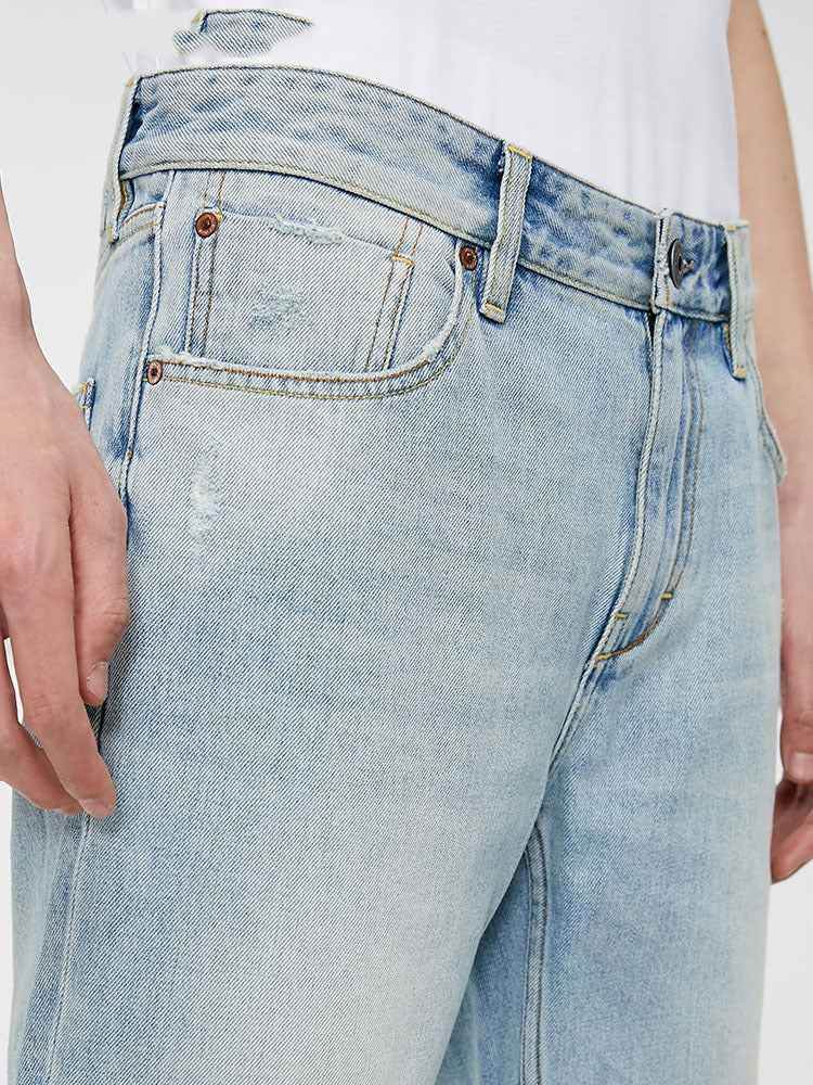 Men's denim shorts MuddyStock