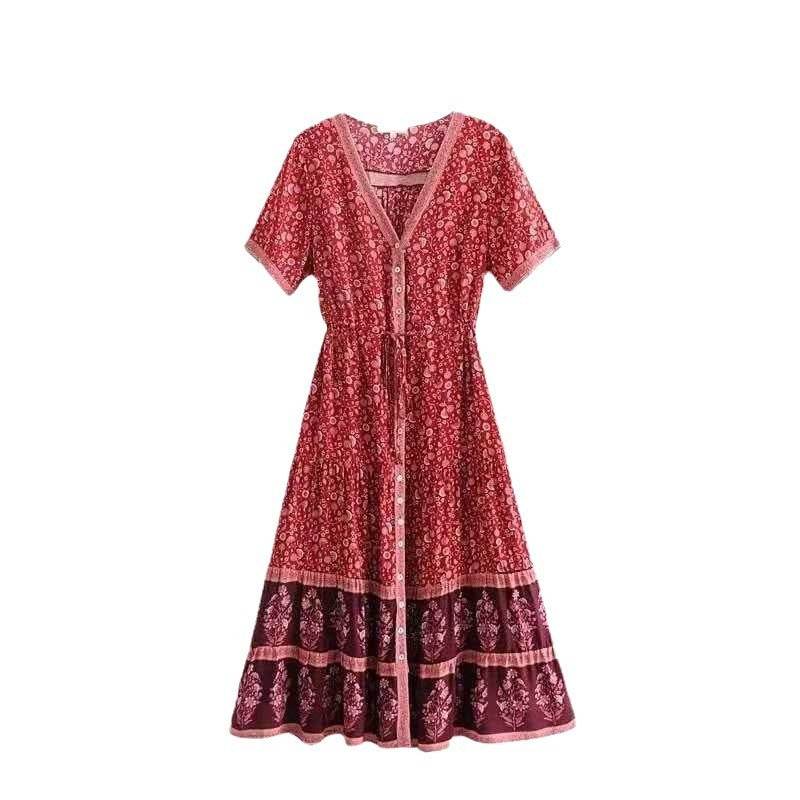 European And American Women's Clothing Dress Bohemian Style MuddyStock