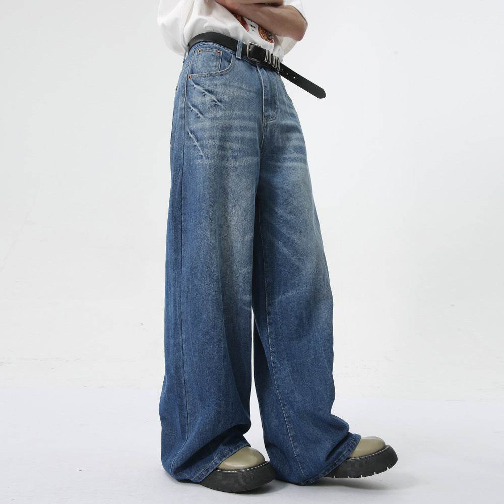 Men's Loose Straight Jeans MuddyStock