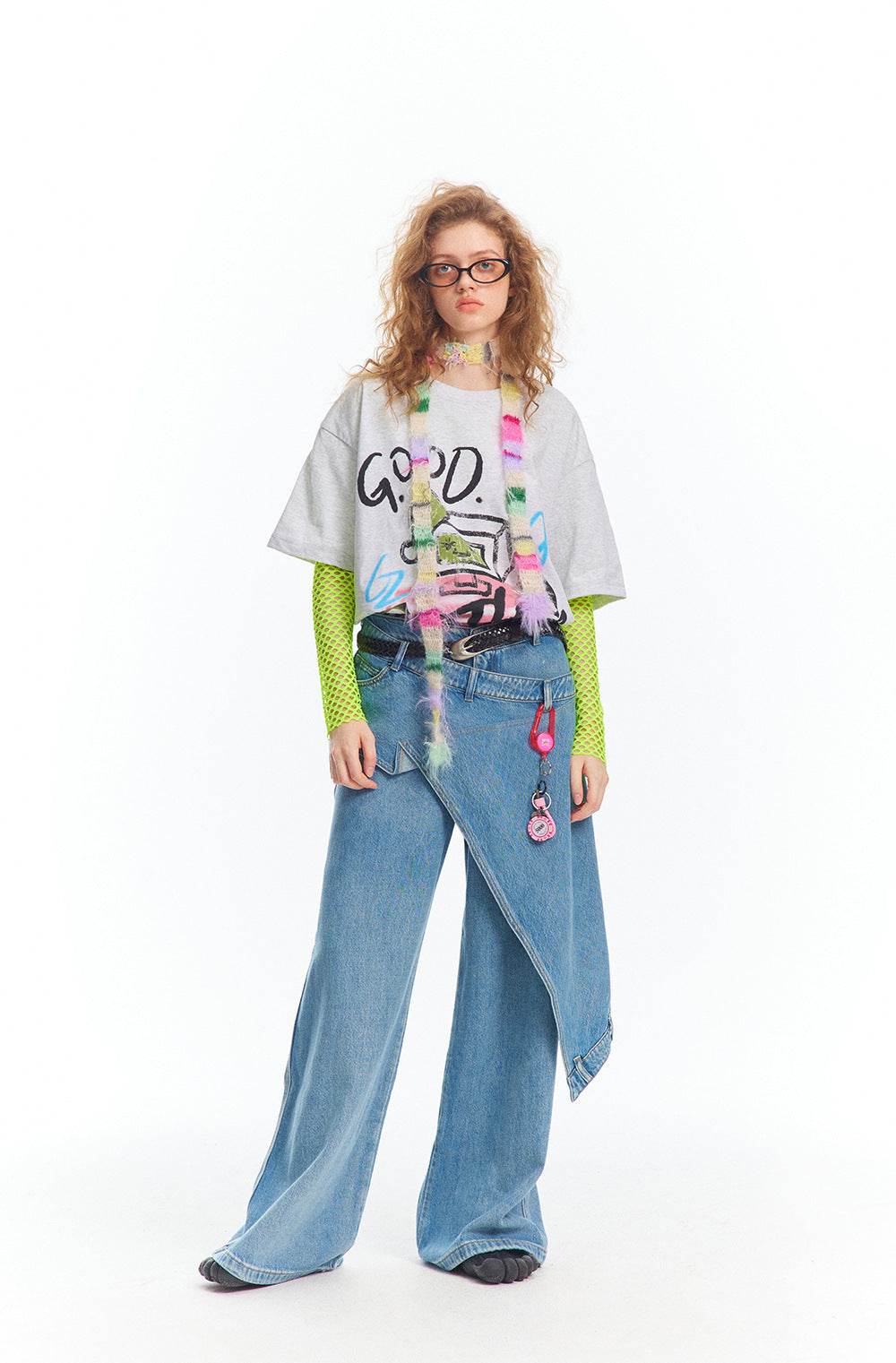 Graffiti Loose Top Summer Women MuddyStock