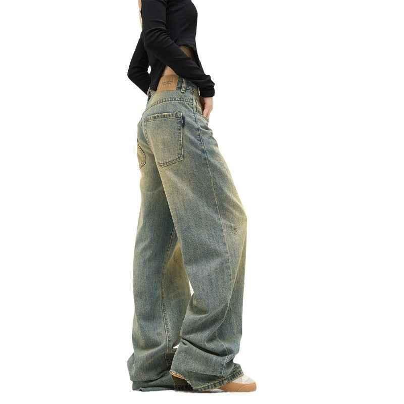 All-match American Retro Wide-leg Pants For Men