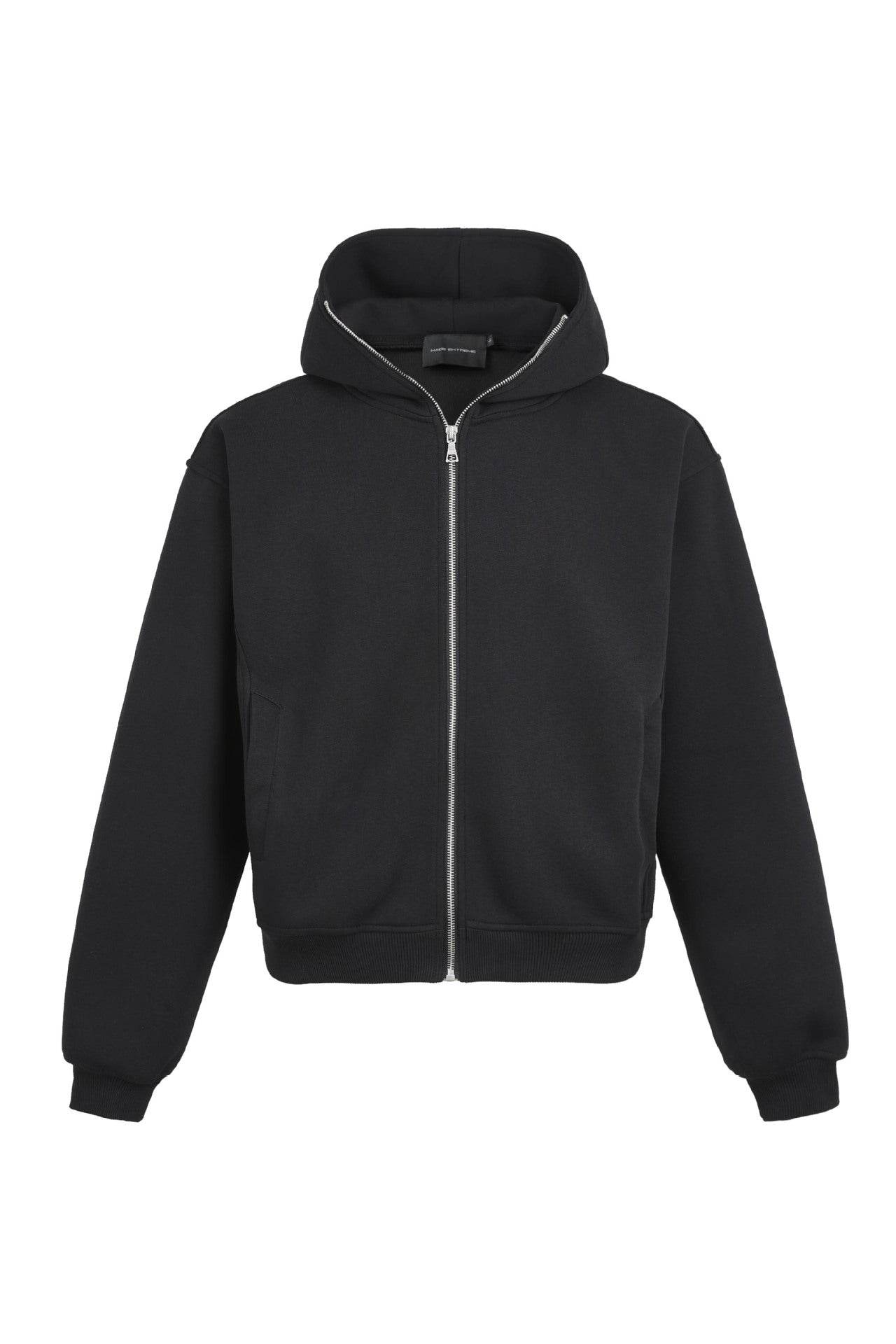 Street Simple High-End Boxy Hoodie For Men And Women | MuddyStock Originals 241152-Black MuddyStock