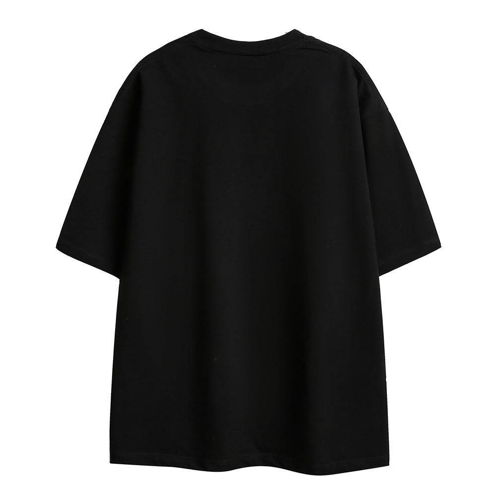 Fashion Letter Print Short-sleeve T-shirt For Men And Women MuddyStock