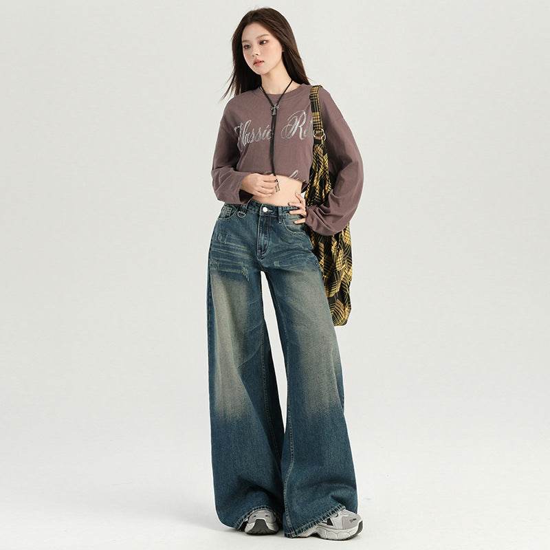 Women's Loose Wide Leg Jeans | MuddyStock Originals MuddyStock