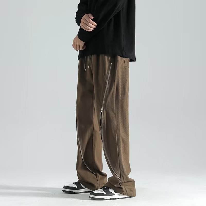 High Street Machine Can Work Clothes Pants Men's Fashion Brand Zipper MuddyStock