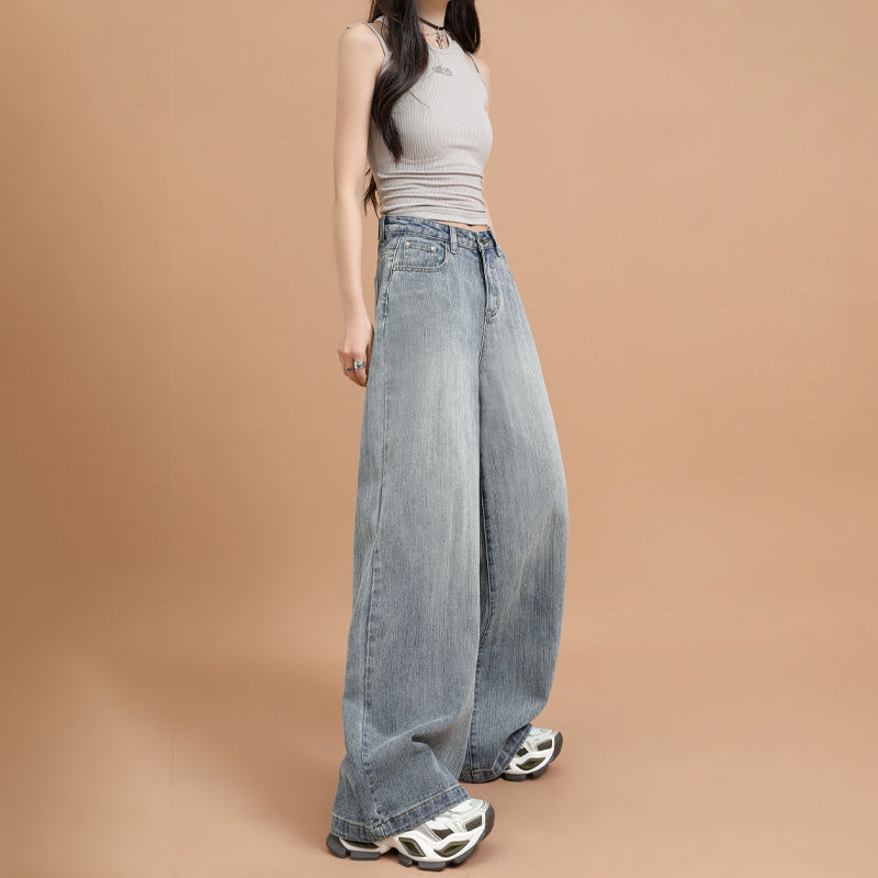 Retro Style Straight Floor-Length Trousers For Women | MuddyStock Originals MuddyStock