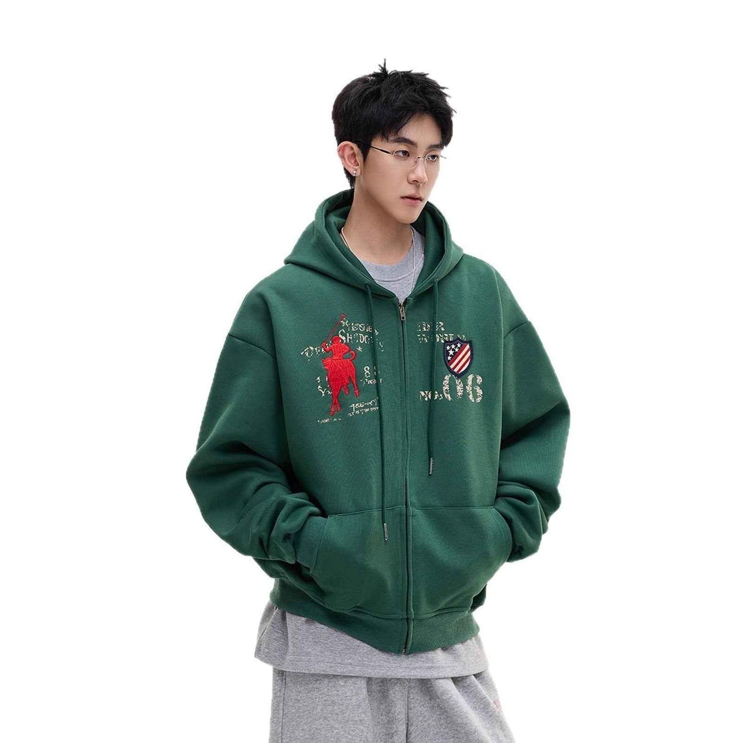 Badge Hoodie For Men | MuddyStock Originals