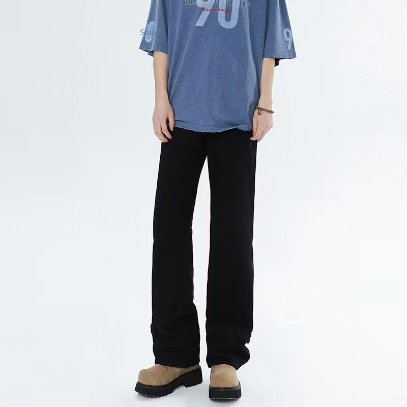 Retro washed denim jeans for men | MuddyStock Originals Black MuddyStock