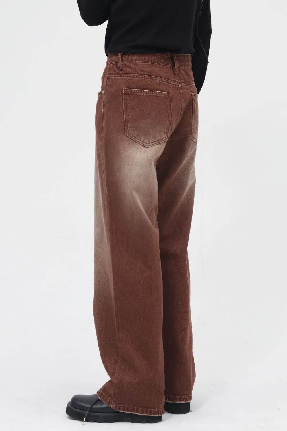 Wide Straight Jeans with Pockets For Men And Women | MuddyStock Originals MuddyStock