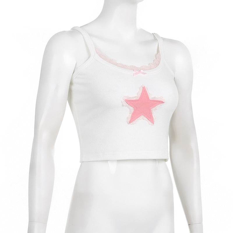 European And American Sweet And Spicy Crop-top Vest MuddyStock