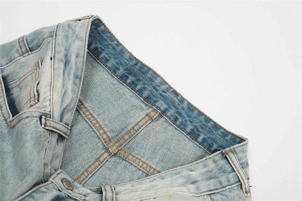 Vintage Washed Jeans For Men MuddyStock
